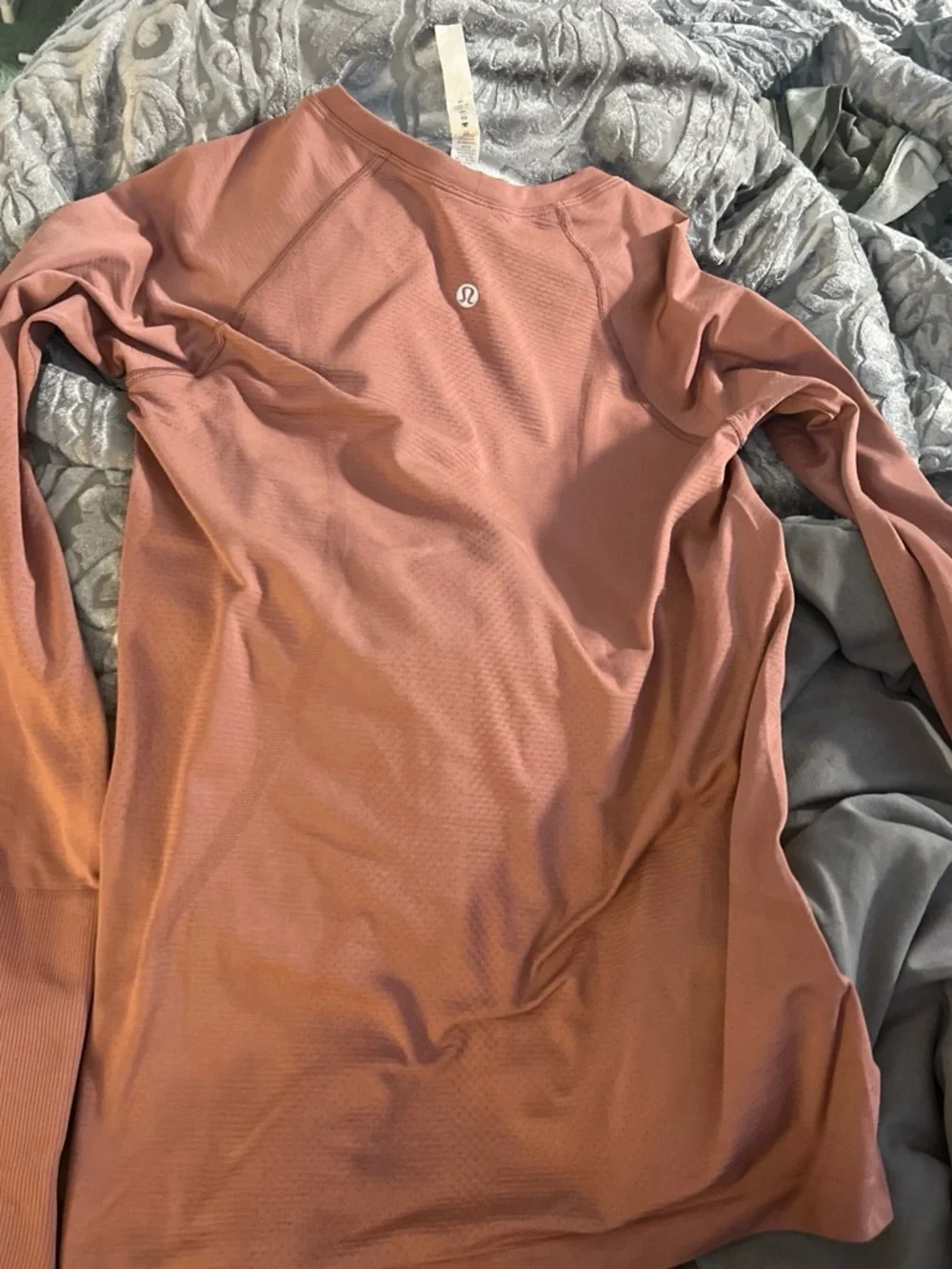 lululemon athletica Long Sleeve Crew in Dusty Rose
